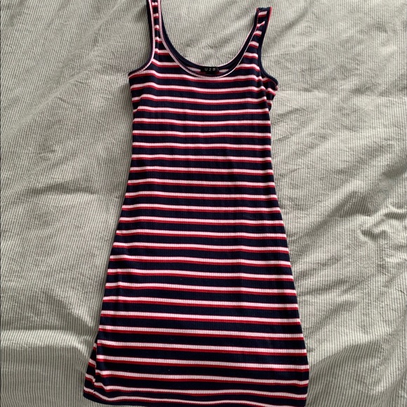 Striped Bodycon Dress - Picture 1 of 3